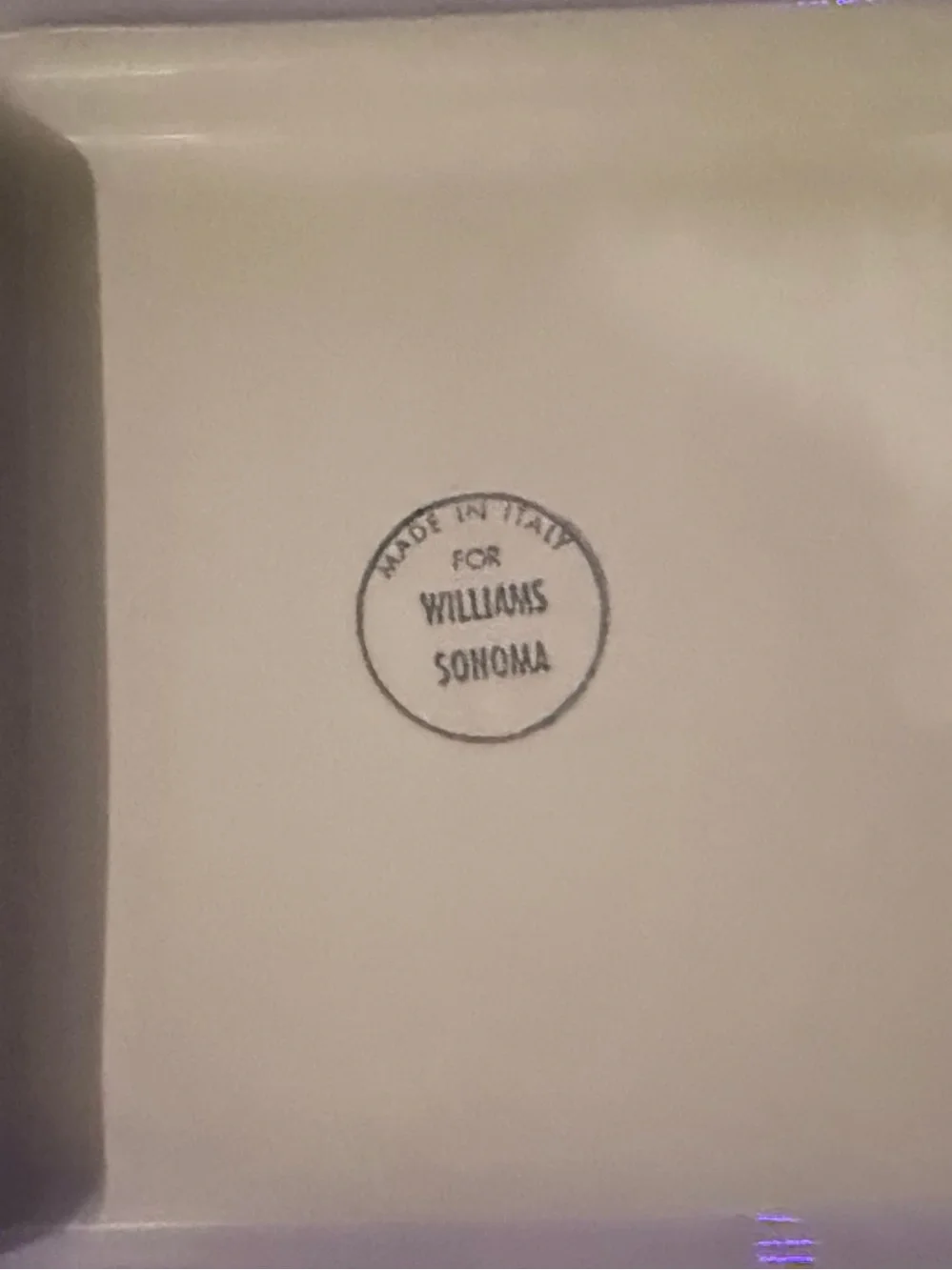 Williams Sonoma White Ceramic Serving Dish Set